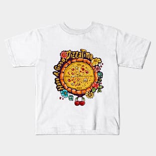 Pizza o'clock Kids T-Shirt